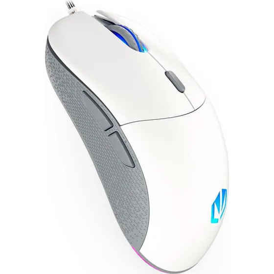 Endorfy GEM Computermus 1,8m USB Onyx White