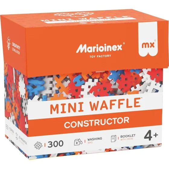 Marioinex Mini Waffle Byggesæt 300 dele