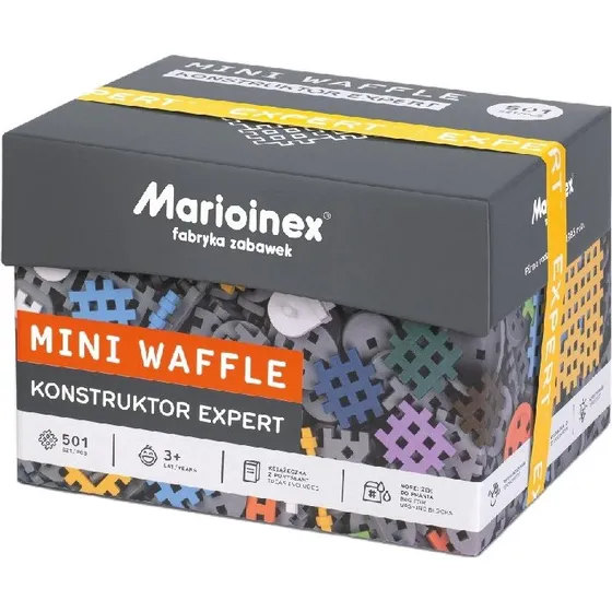 Marioinex Mini Waffle Konstruktor Expert, 501 dele