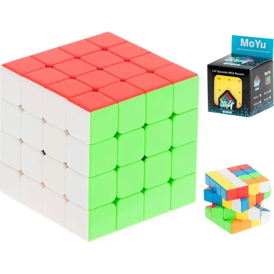 MoYu 4x4 Speedcube Farvet Terning (6x6x6 cm)