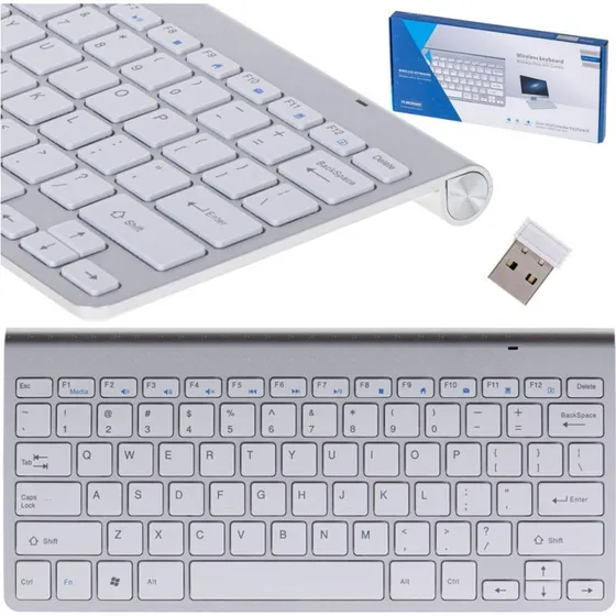 Logitech Trådløst Tastatur til Smart TV, Sølv