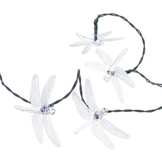 Guldsmede Solcelle Lyskæde 6,5 m, 30 LED, Multicolor