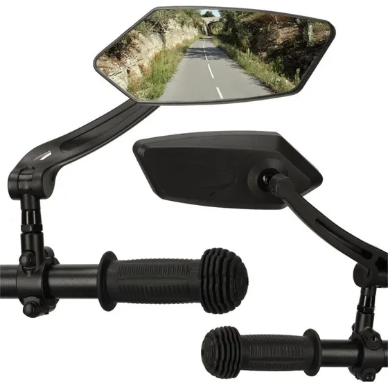 Cykelspejl til styr, justerbart 360° (2 stk)
