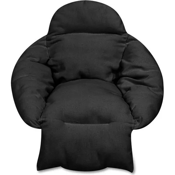 Stork Nest Cushion XXL Black - Hængekøje-pude, sort, XXL