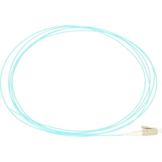 Extralink Rottehale Fiberoptik OM3 2m, LC/UPC, Turkis