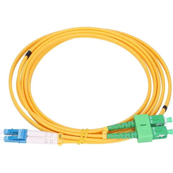 Extralink EX.12356 Gul Fiberoptisk Kabel 15m SC-LC