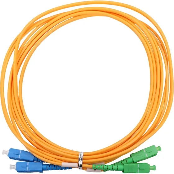 Extralink EX.14855 Fiberoptisk Kabel 15m Gul SC/APC-SC/UPC
