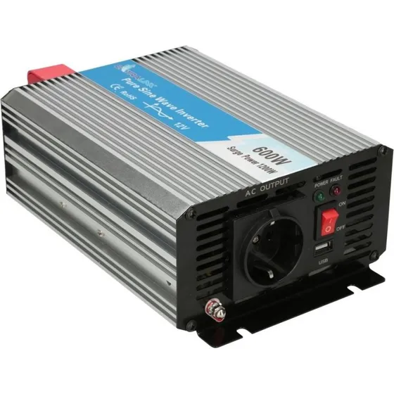 Extralink OPIP-600W 12V til 230V ren sinus inverter, 600W