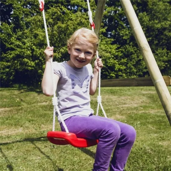 NORDIC PLAY Active gyngesæde, rød, justerbart reb