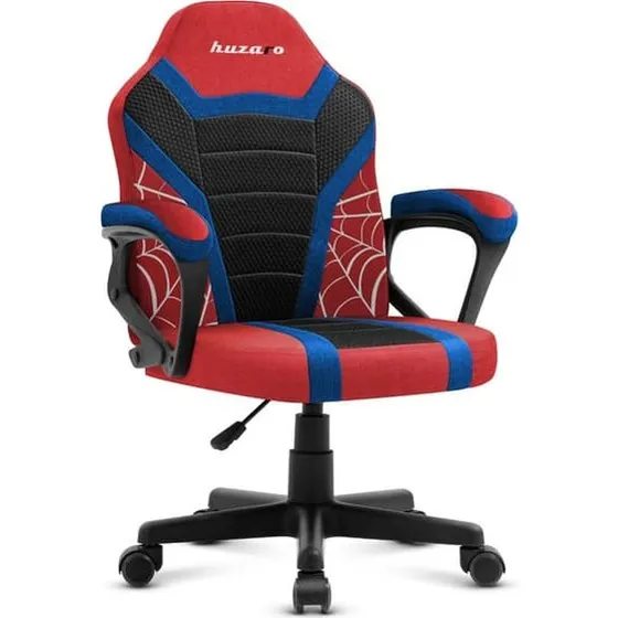 Huzaro Ranger 1.0 Spider – Gamingstol til børn, sort/blå/rød