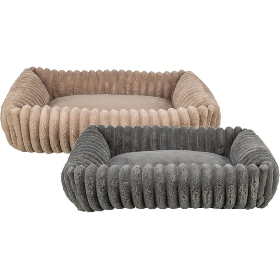 Trixie Lonni Hundekurv 65x50 cm, blødt plys (2 farver)