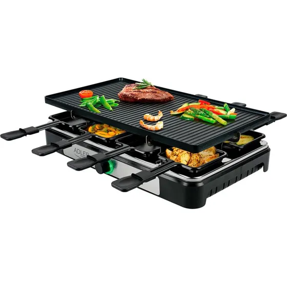 Adler AD 6616 Raclette Grill 1400W (8 personer)