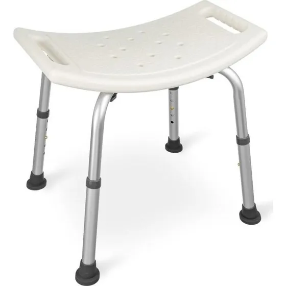ARmedical Brusestol, hvid/lysegrå, justerbar 39–49 cm