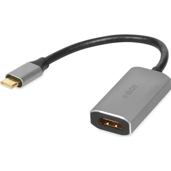 iBox IACF4K USB-C til HDMI adapter, sølv