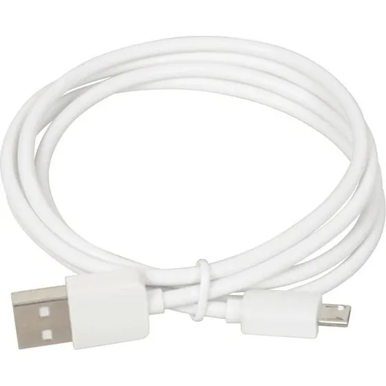 iBox C-41 USB-vægoplader med microUSB-kabel, hvid