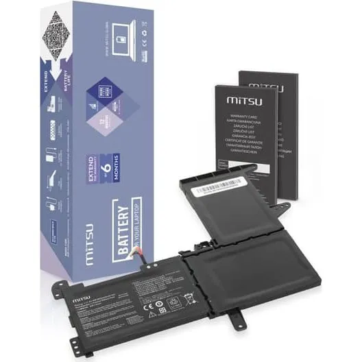 MITSU B31N1637 Batteri til Asus VivoBook S15, 41Wh, 3600mAh