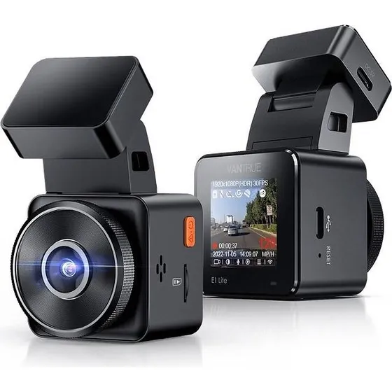 Vantrue E1 Lite Dashcam, Full HD 1080p, 160° Synsvinkel