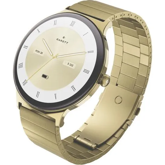 Garett Verona 2 Glow 43 mm Guld Rustfrit Stål Smartwatch