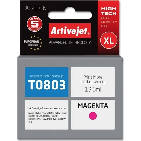 ActiveJet AE-803N XL Magenta, 13,5 ml