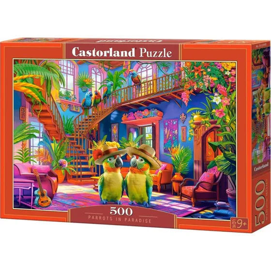 Castorland Parrots in Paradise 500 brikker