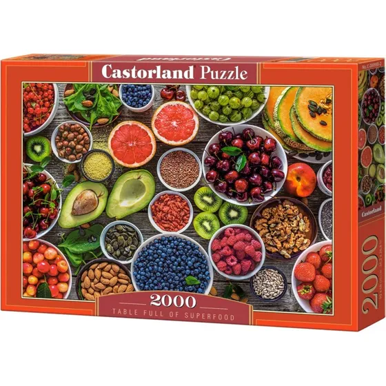 Castorland Puslespil 2000 Brikker - Table Superfood