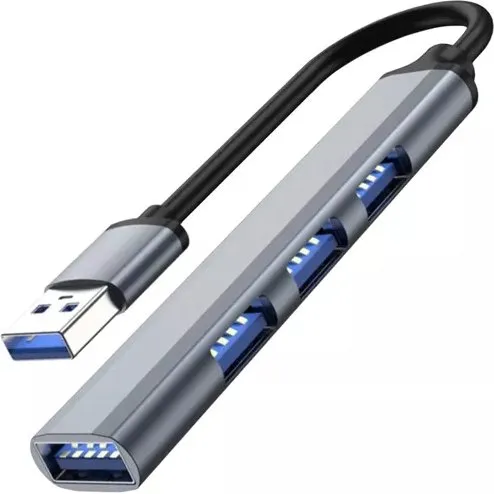 Anker 4-Port USB 3.0-Hub med Aluminiumskal