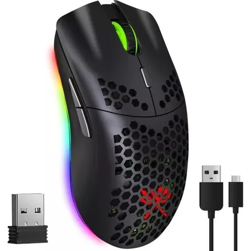 Razer Basilisk X HyperSpeed Trådløs Gamingmus med RGB LED