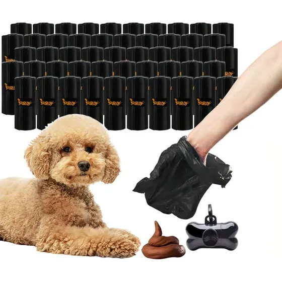 PawCare Hundeposer med Beholder – 1000 ruller
