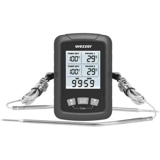 Levenhuk Wezzer Cook MT60 Madtermometer med Timer (-50 til 300°C)