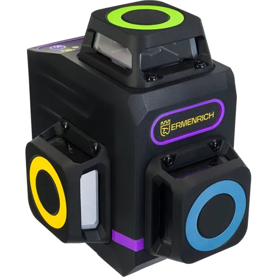 Ermenrich LV60 PRO 12-linjers 3D Laserniveau, op til 30m