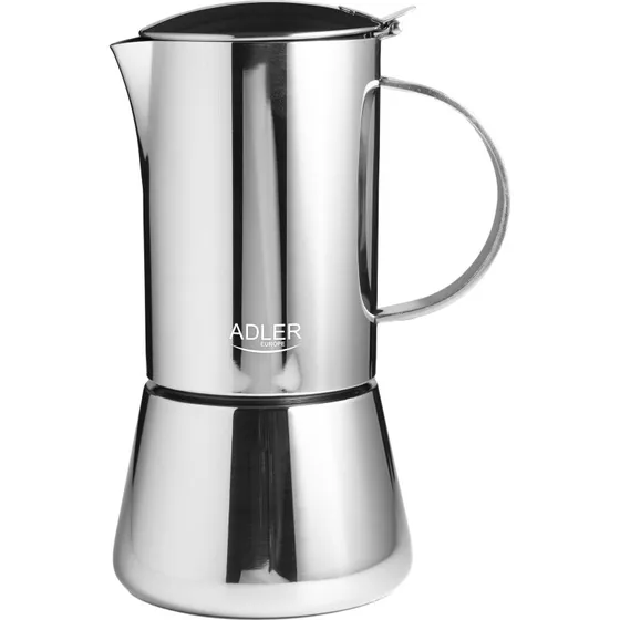 Adler AD 4419 Italiensk Perkolator 350ml, Rostfri Stål