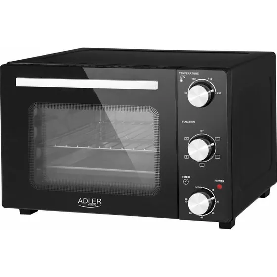 Adler AD 6024 Miniovn 22 L, sort
