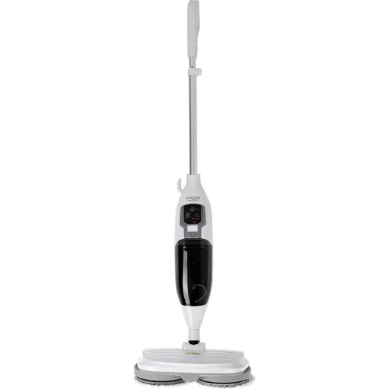 Adler AD7052 Rotary Dampmoppe, 1300W, Hvid