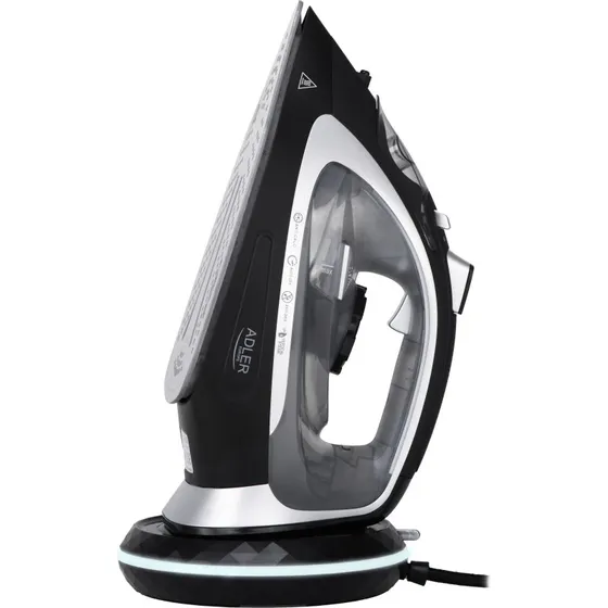 Adler AD 5043 Damstrygejern, 300ml, 2800W, Sort