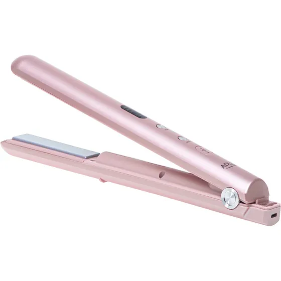 Adler AD 2327 Ledningsfri Glattejern - USB-C - Lyserød