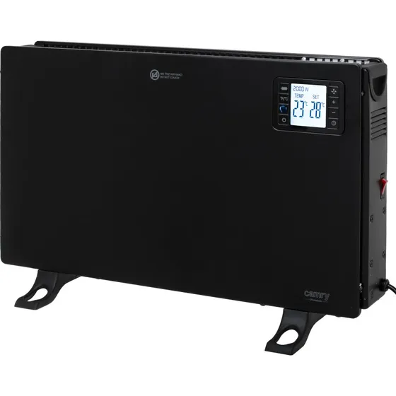 Camry CR7739 2000W Elradiator med LCD Skærm, Sort