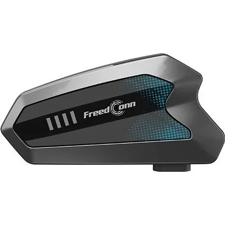 FreedConn HERO V2 Intercom, Bluetooth, 1000m rækkevidde, Sort