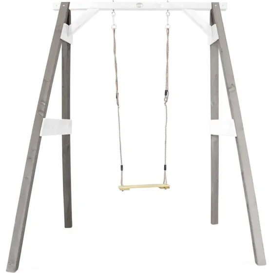 AXI Enkel gynge – Grå/Hvid