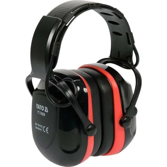 YATO YT-74626 Høreværn Bluetooth, SNR 29 dB, Sort