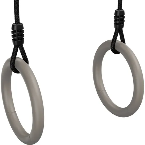 BERG Gymnastikringe til PlayBase – 23 cm ringe, 100 cm tov