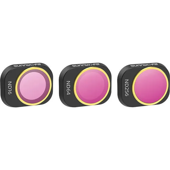 Sunnylife ND16/64/256 Kamerafilter til DJI Mini 4 Pro – 3 stk