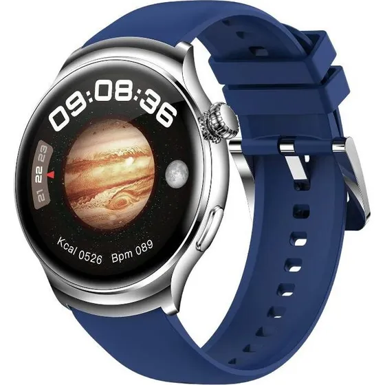 BlitzWolf BW-AT4 Smartwatch, blå, 1,52" AMOLED, IP67