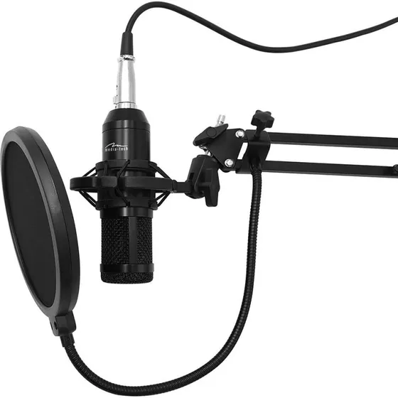 Media-Tech MT397K Studie Mikrofon Kit med XLR og Stativ
