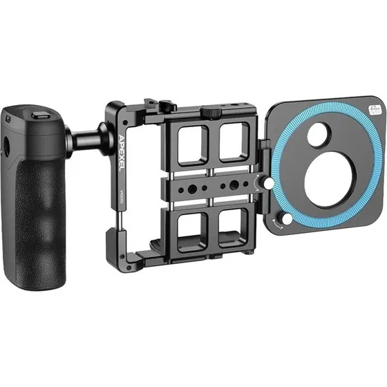 Apexel APL-VG05CH Trådløs Vlogging Kit med Powerbank og Bluetooth