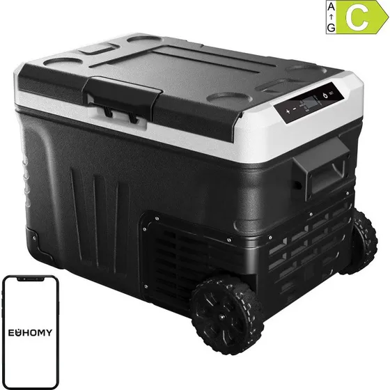 Euhomy CF003 35L Bilkøleskab, 12V, Sort