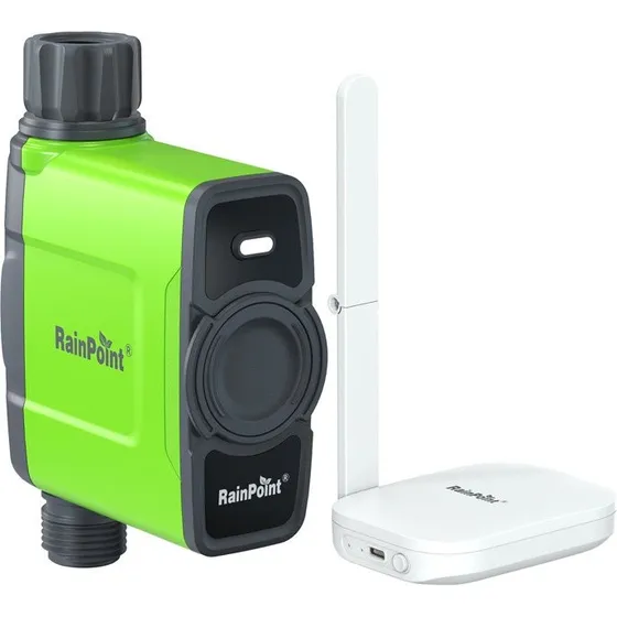 RainPoint WiFi 1-zone vandingscontroller med gateway, IP65, 3/4"