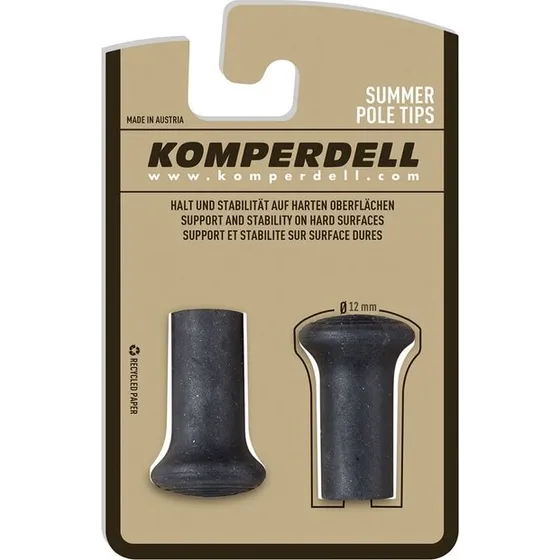 Komperdell Tip Protector 8 mm – spidsbeskyttere, par