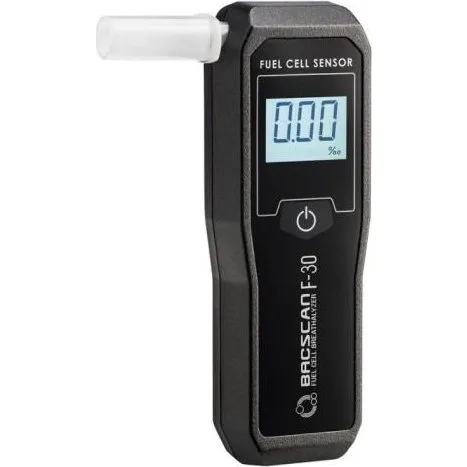 Alkometer BACSCAN F-30 0,4 % BAC, sort