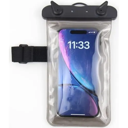 TFO Vandtæt Mobilfodral 5,8-6,8" med Armbindel - Sort