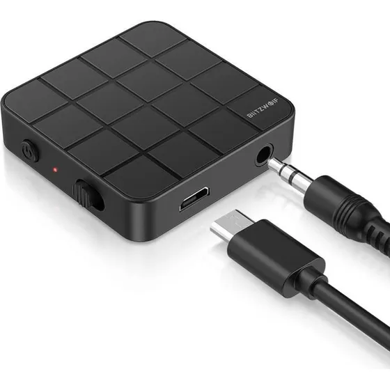 BlitzWolf BW-BL2 Bluetooth 5.0 Transmitter/Modtager 3,5mm